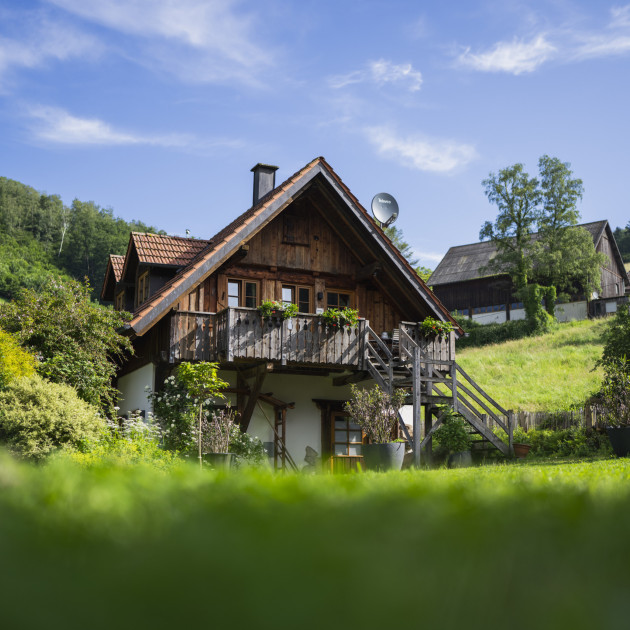 Das Nebengebäude des Ramsteinerhofs ist das Backhaus und strahlt die schwarzwälder Baukunst aus.